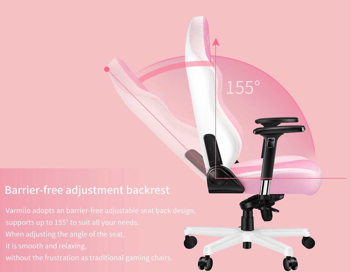 Varmilo Sakura Racing Chair Gaming Style Adjustable MK5MZ6725F |42268|