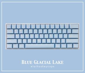 Tai-Hao 150 Key ABS Double Shot Cubic Keycap Set Blue Glacial Lake MKCNH5N5L0 |0|