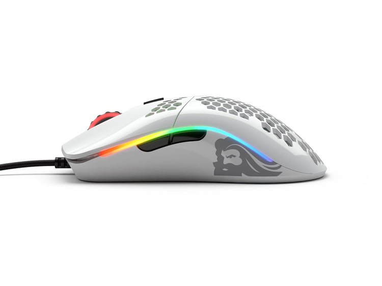 Glorious PC Model O Glossy White Lightweight Gaming Mouse MKZ6RAROY0 |27476|