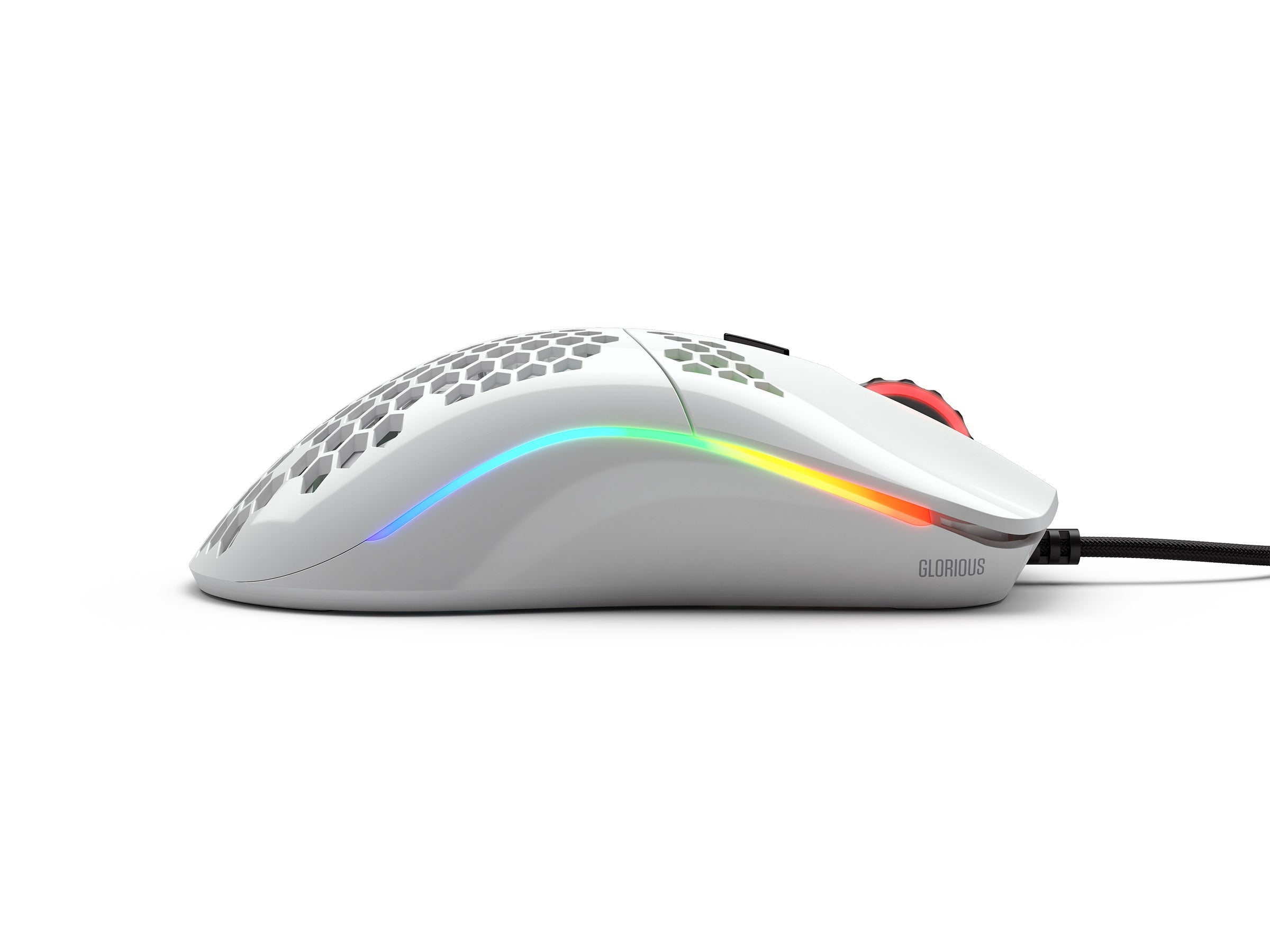 Glorious PC Model O Minus Glossy White Lightweight Gaming Mouse MKJRSNI0T6 |27501|