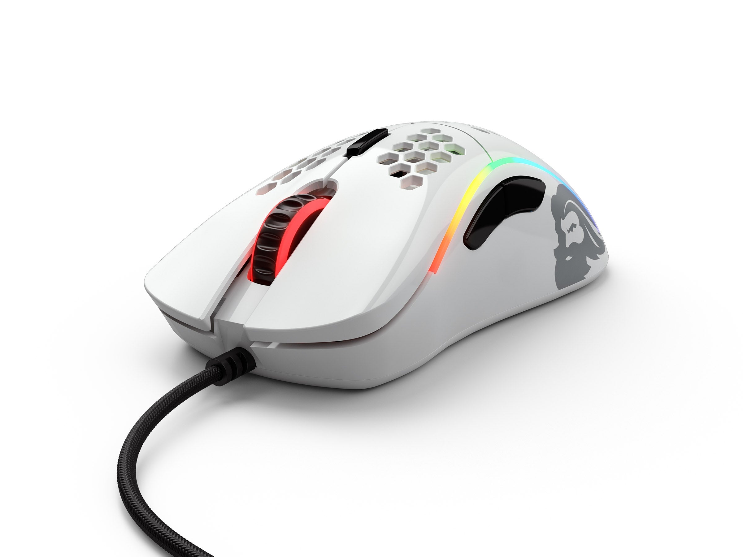 Glorious PC Model D Glossy White Ergonomic Lightweight Gaming Mouse MKFLMGDUO0 |27524|