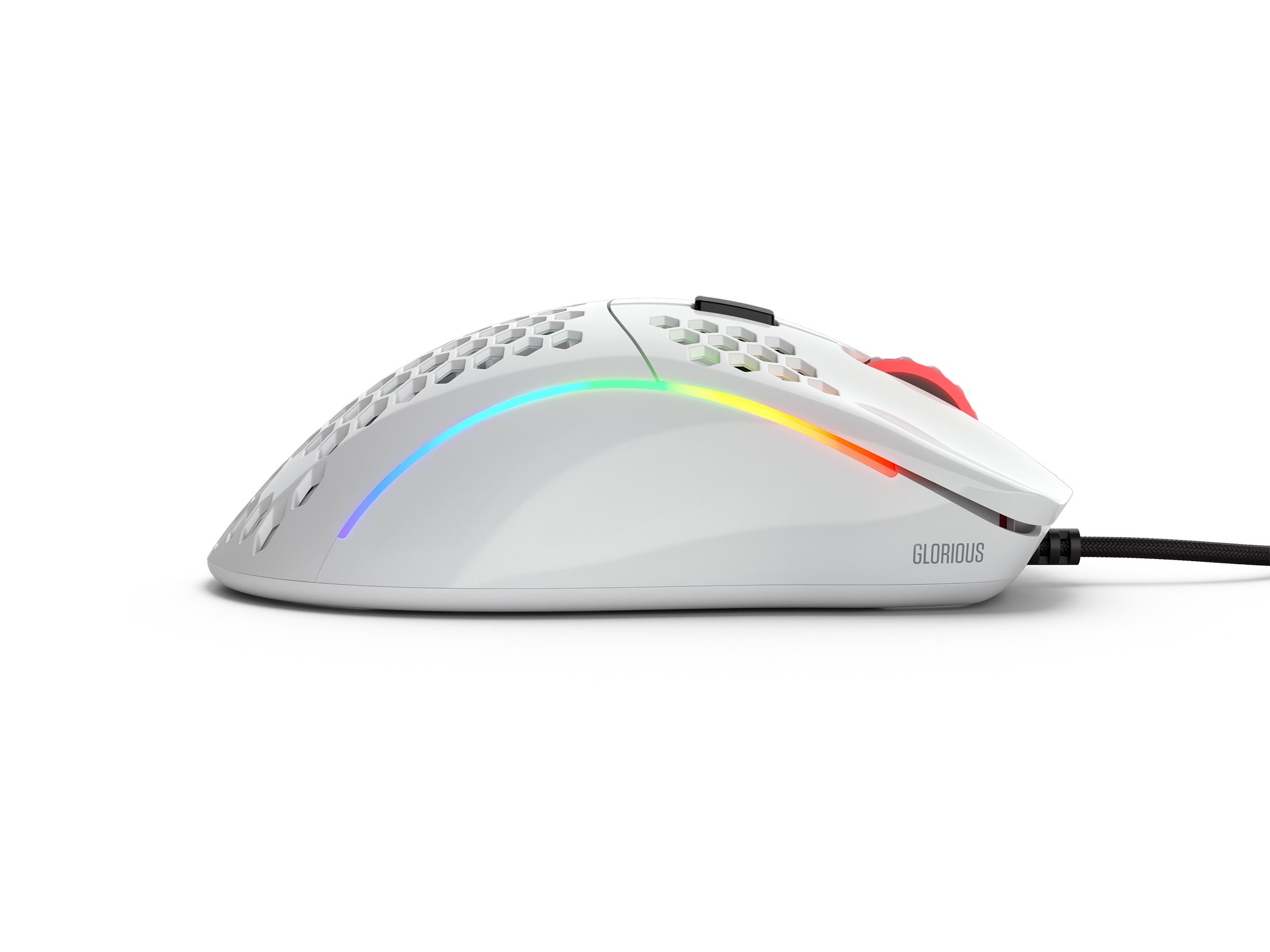 Glorious PC Model D Glossy White Ergonomic Lightweight Gaming Mouse MKFLMGDUO0 |27526|