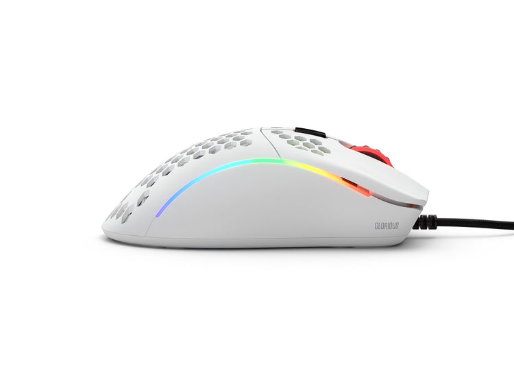 Glorious PC Model D Minus Matte White Ergonomic Lightweight Gaming Mouse MKV8UP4R36 |27537|