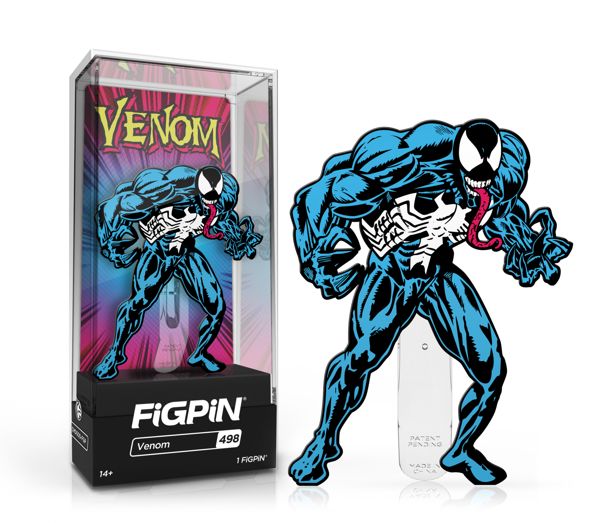 FiGPiN Venom (498) Collectable Enamel Pin MKONO1D93D |27861|