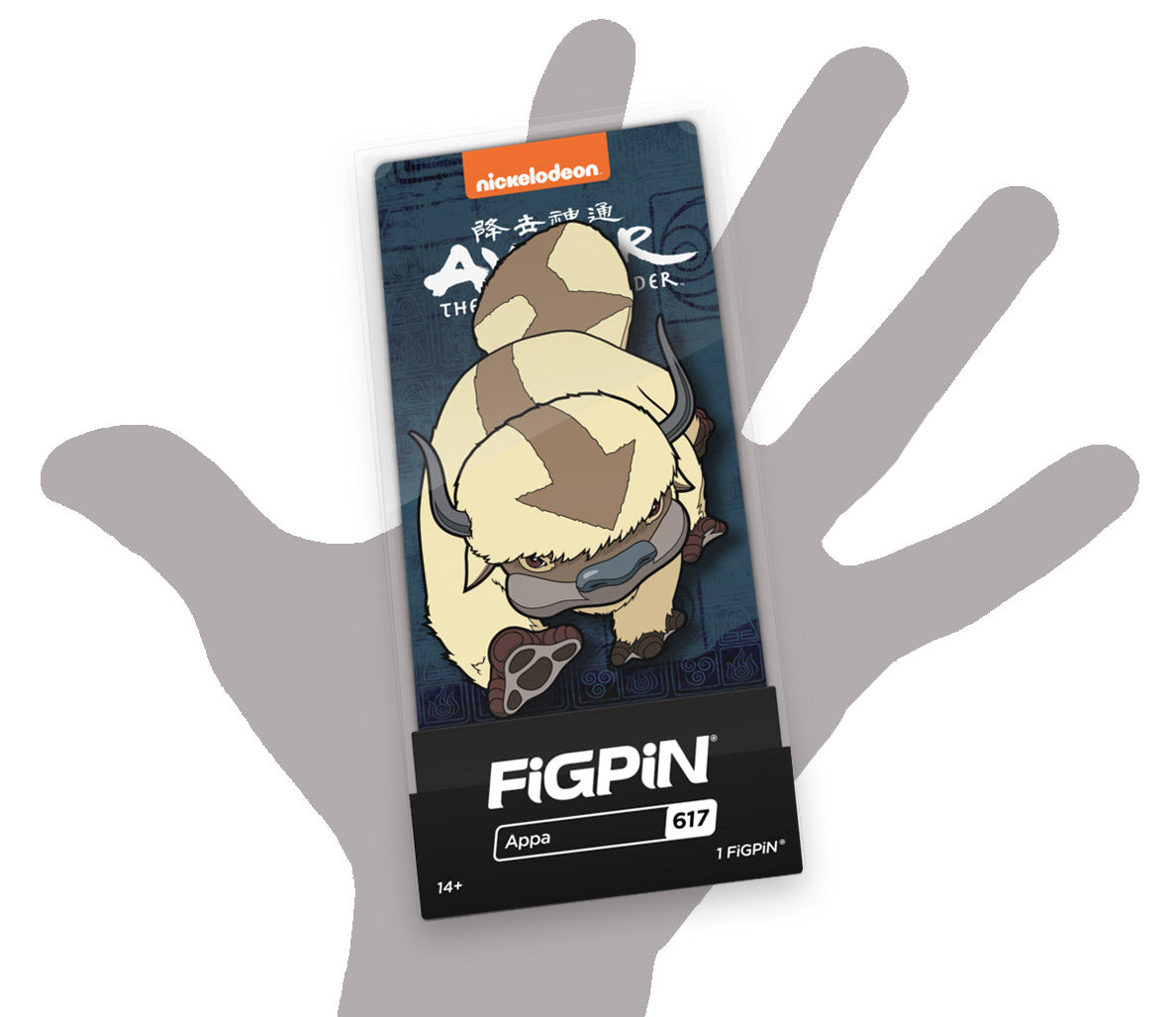 FiGPiN Appa (617) Collectable Enamel Pin MK39N1EKNV |27871|