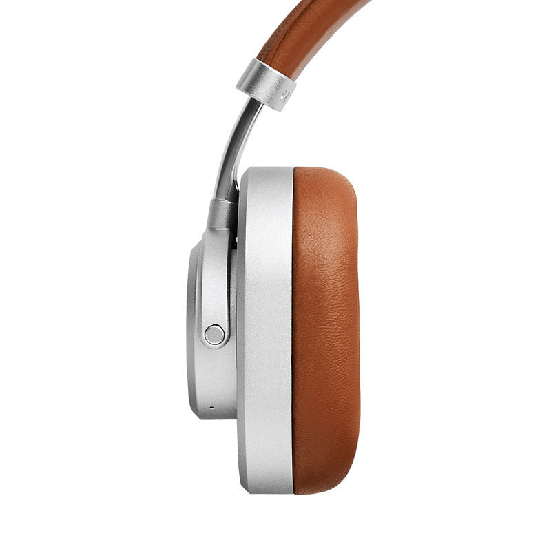 Master & Dynamic MW65 ANC Over Ear Wireless Headphones Silver/Brown MKJXF4EM5O |28020|