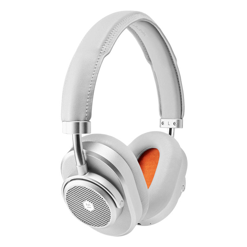 Master & Dynamic MW65 ANC Over Ear Wireless Headphones Silver/Grey MKLVKEYZ2O |0|