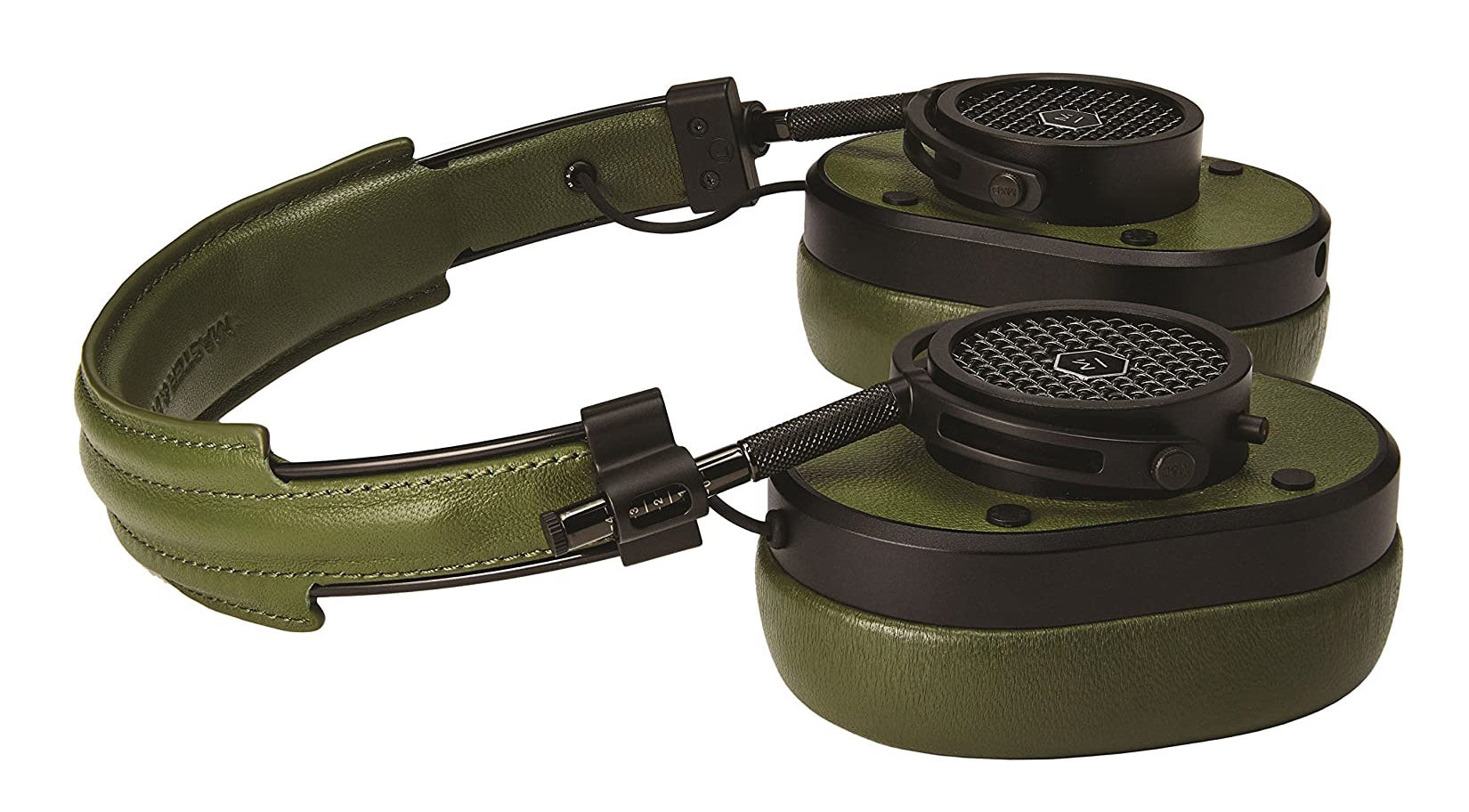 Master & Dynamic MH40 Wired Over Ear Headphones Black/Olive MKEC0JMJVD |28028|