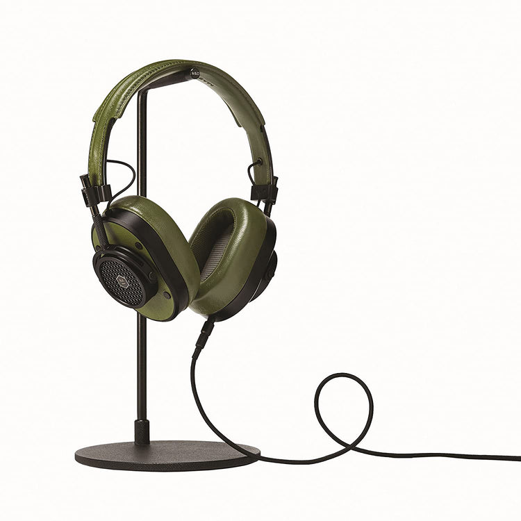 Master & Dynamic MH40 Wired Over Ear Headphones Black/Olive MKEC0JMJVD |28029|