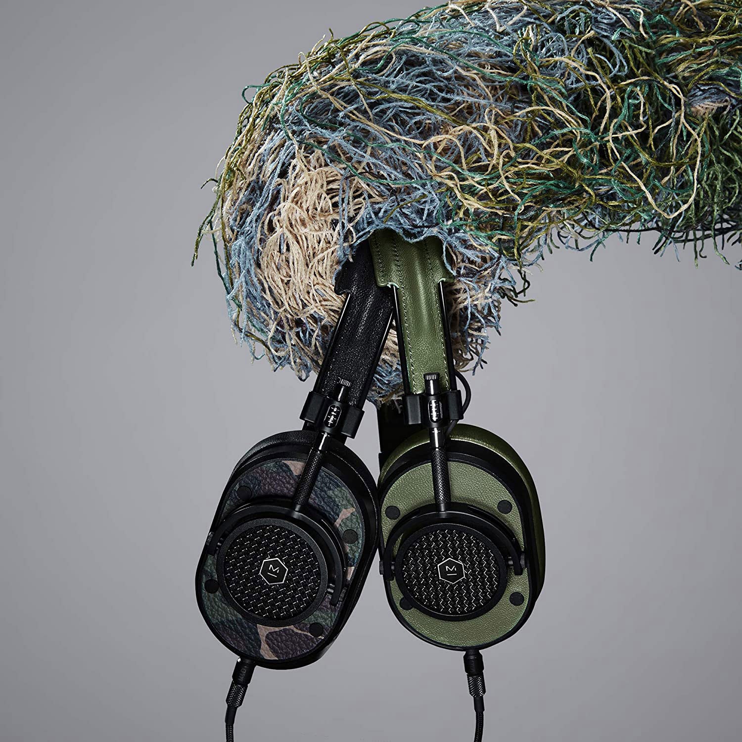 Master & Dynamic MH40 Wired Over Ear Headphones Black/Camo MKX8HV104E |28032|