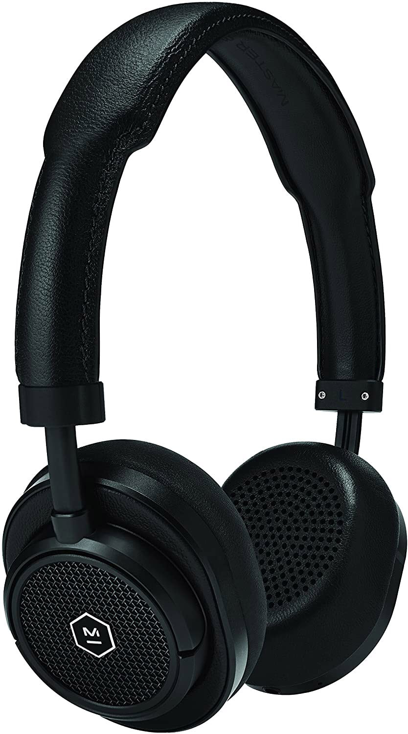 Master & Dynamic MW50+ On Plus Over Ear Wireless Headphones Black/Black MKAJZNMON9 |28035|