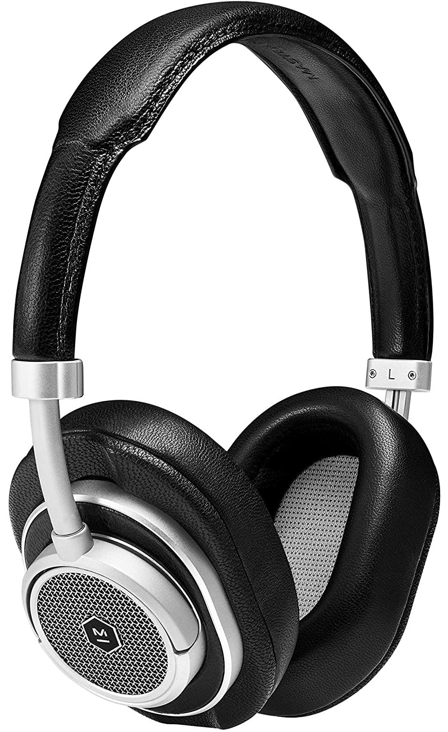 Master & Dynamic MW50+ On Plus Over Ear Wireless Headphones Silver/Black MKT3KF19GO |0|