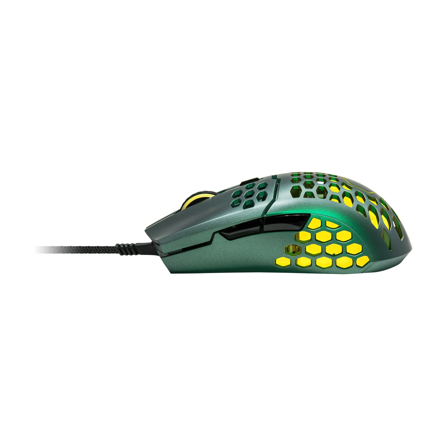 Cooler Master MM711 Olive Green Lightweight Gaming Mouse W/ Honeycomb Shell MKVITUMX2V |33407|