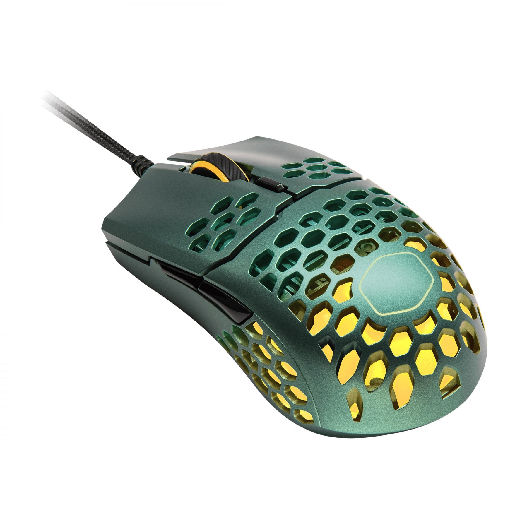 Cooler Master MM711 Olive Green Lightweight Gaming Mouse W/ Honeycomb Shell MKVITUMX2V |33408|