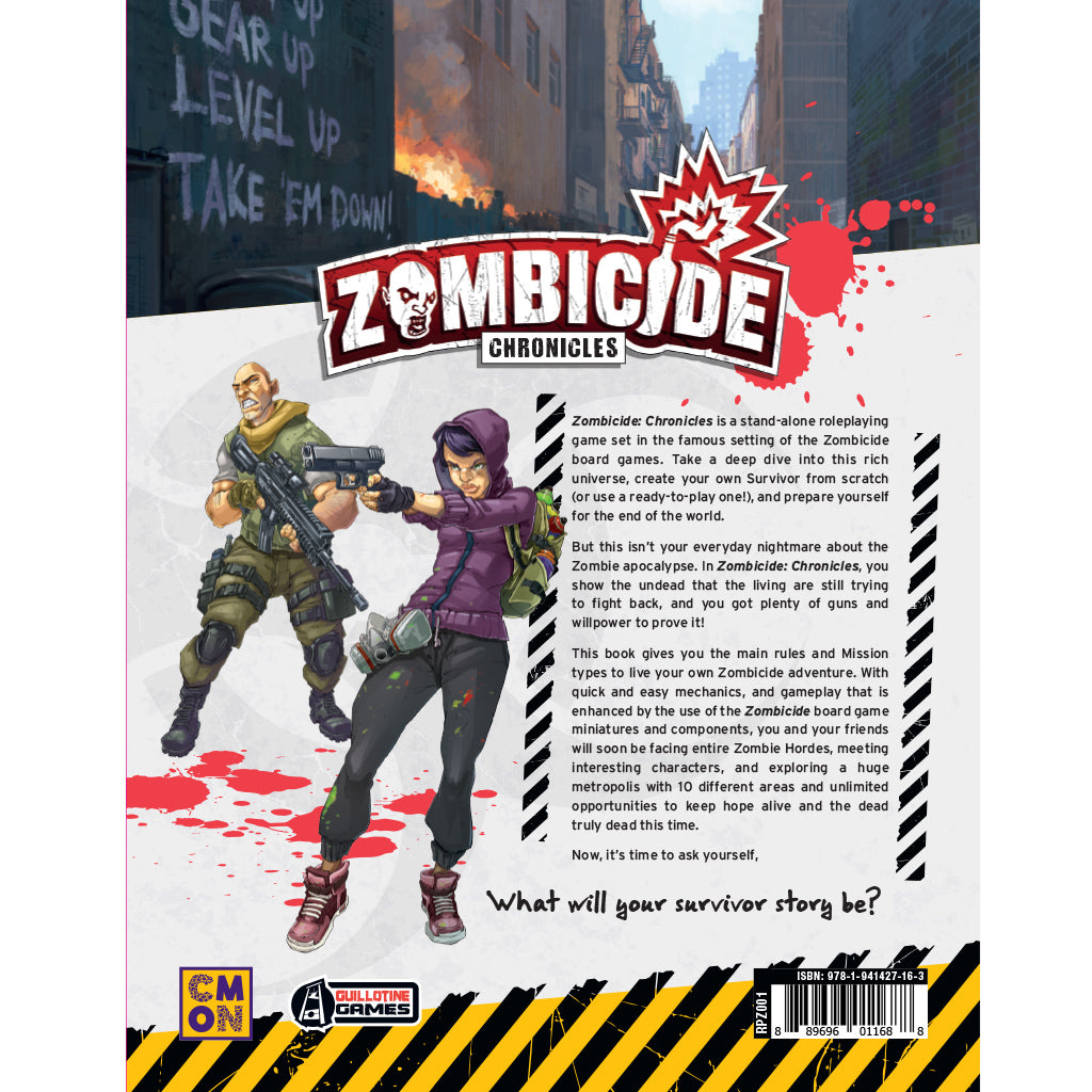Zombicide Chronicles RPG Core Book MKZ69C6KNL |43949|