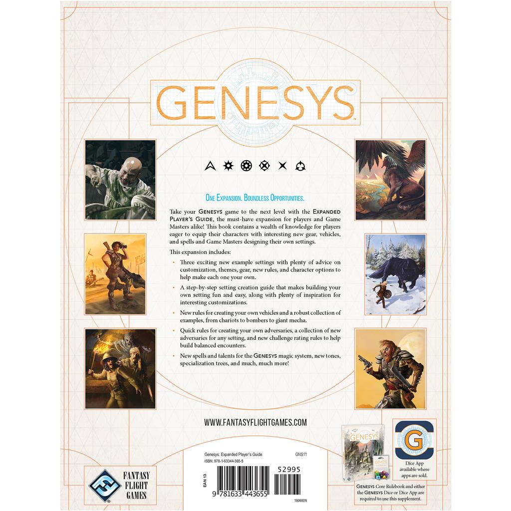 Genesys Expanded Players Guide MKH6XZ0OYR |44810|