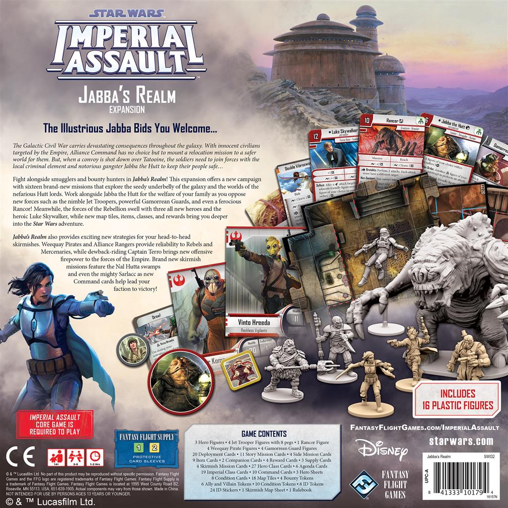 Star Wars Imperial Assault Jabba's Realm MKWNNWY82N |45240|