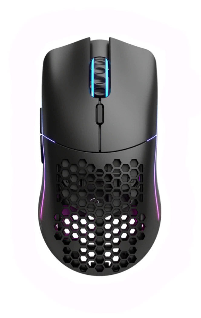 Glorious PC Model O Minus Wireless RGB Gaming Mouse Matte Black MKT0F442NA |0|