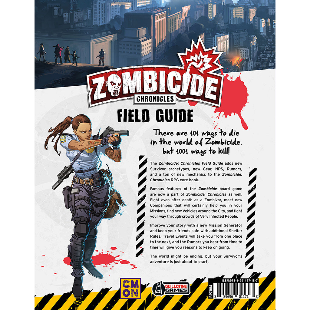 Zombicide Chronicles RPG Field Guide MKX1JTXWJI |48122|