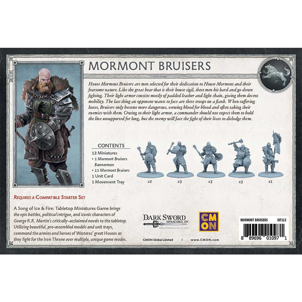 A Song of Ice and Fire: Mormont Bruisers MKDCRPM9AH |48123|