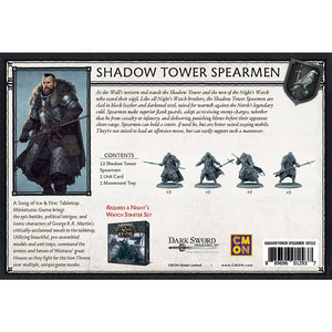 A Song of Ice and Fire: Shadow Tower Spearmen MK9UYE6E1O |48127|