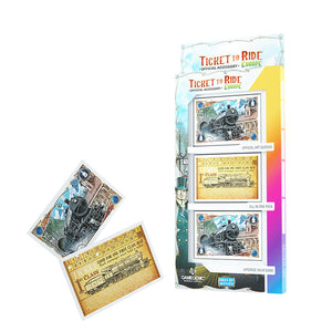 Ticket to Ride Europe Art Sleeves MKG62LS1EE |48187|