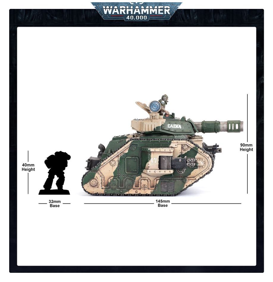 Warhammer 40,000: Astra Militarum - Leman Russ Battle Tank MKZ2BDQY6T |67733|