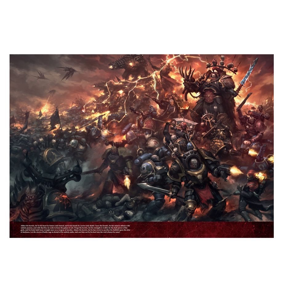 Warhammer 40000 Codex Heretic Astartes Chaos Space Marines 2 (EN) MKV62OYWDQ |49133|