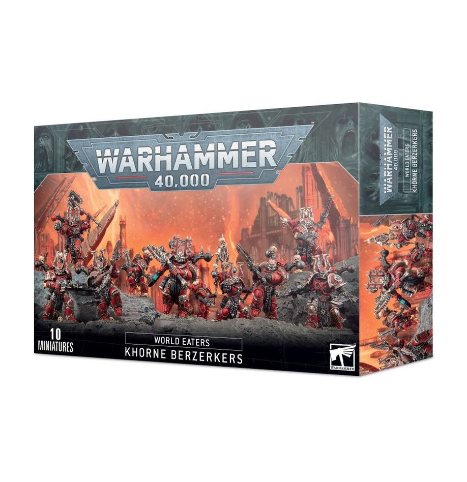 Warhammer 40000 Khorne Berzerkers MKL3PRF7UI |73303|