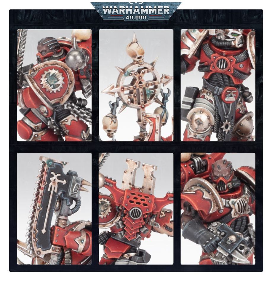 Warhammer 40000 Khorne Berzerkers MKL3PRF7UI |73299|