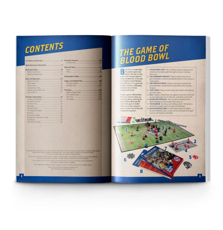 Blood Bowl – The Official Rules						 MK4F6RDYFK |49950|