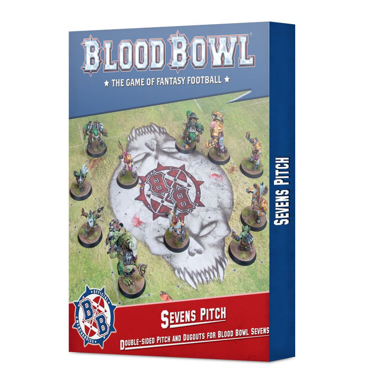 Sevens Pitch: Double-sided Pitch and Dugouts for Blood Bowl Sevens						 MKDVMVZ4W4 |50207|