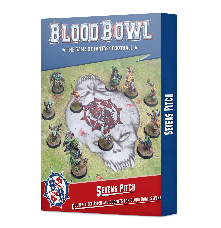 Sevens Pitch: Double-sided Pitch and Dugouts for Blood Bowl Sevens						 MKDVMVZ4W4 |50207|