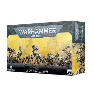 Warhammer 40000 Orks : Beast Snagga Boyz MKZO8AG6IA |51398|