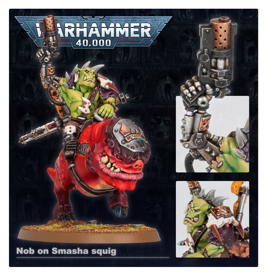 Warhammer 40000 Orks : Squighog Boyz MKR1QZRY6L |51411|