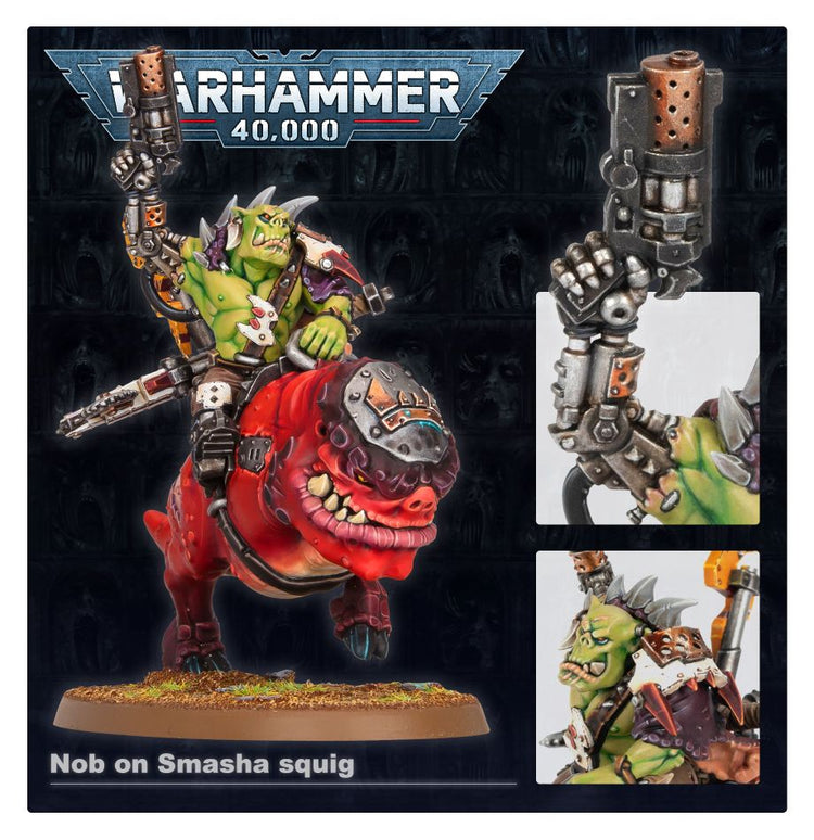 Warhammer 40000 Orks : Squighog Boyz MKR1QZRY6L |51411|