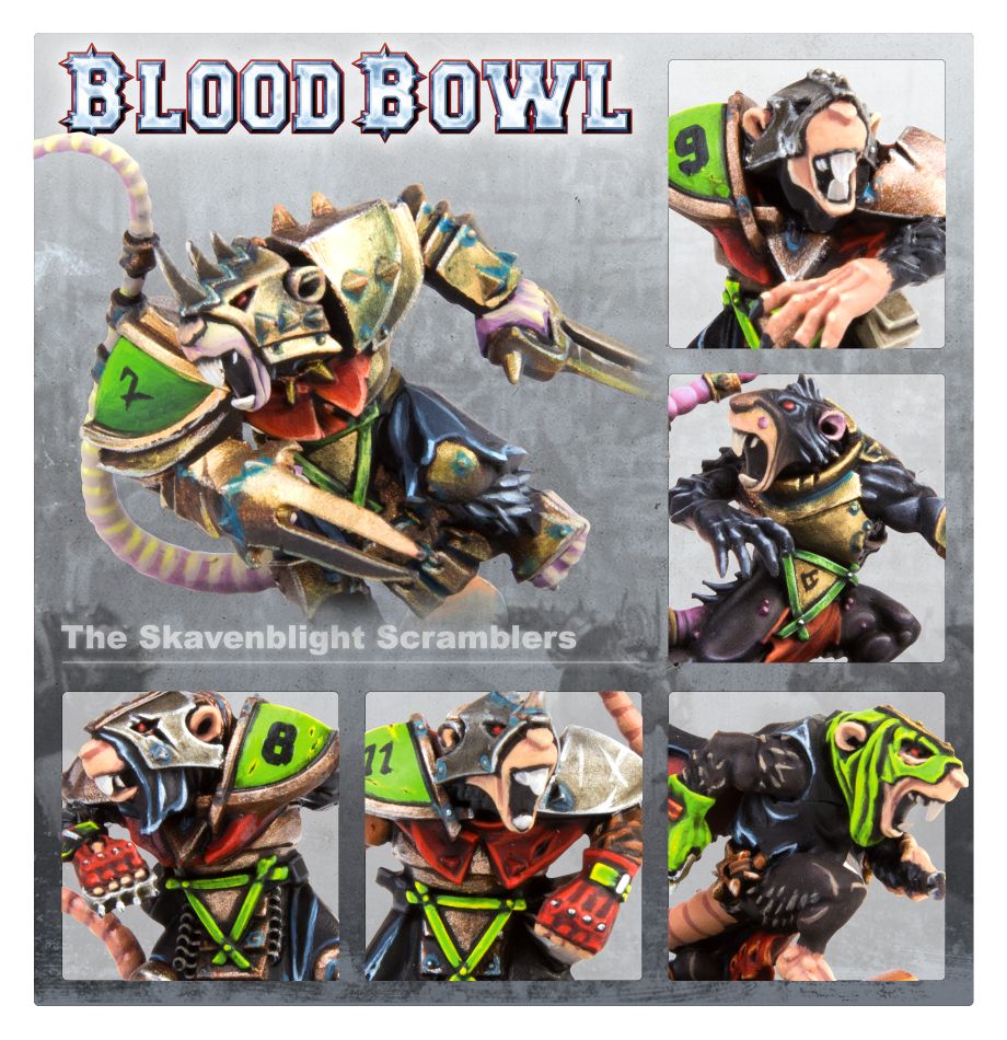 Skaven Team: Skavenblight Scramblers MKX9FQ88F1 |51600|