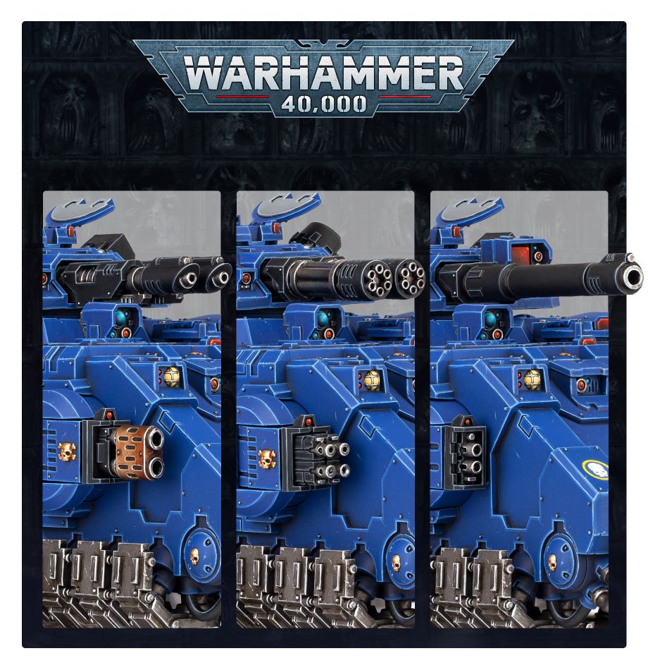 Warhammer 40000 Space Marines Gladiator Reaper / Lancer / Valiant MKQR2O14IL |51879|