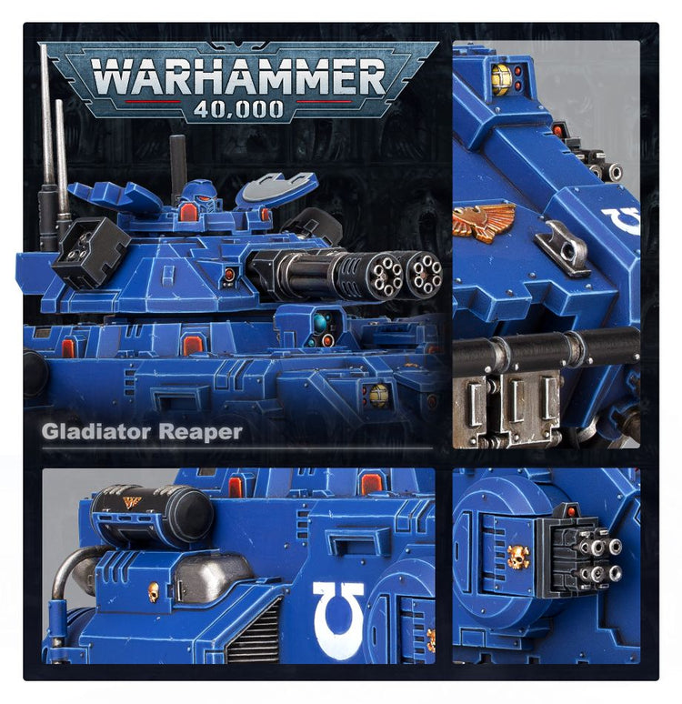 Warhammer 40000 Space Marines Gladiator Reaper / Lancer / Valiant MKQR2O14IL |51878|