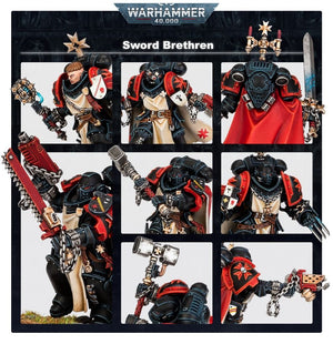 Warhammer 40000 Black Templars : Sword Brethren MKE3G0R2LE |52290|