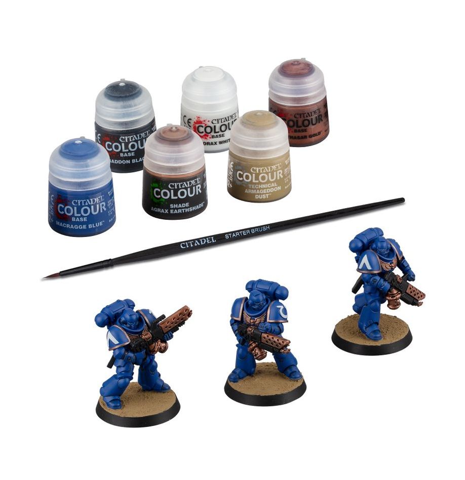 Space Marines: Assault Intercessors + Paints Set MKUQ3KEN54 |63189|