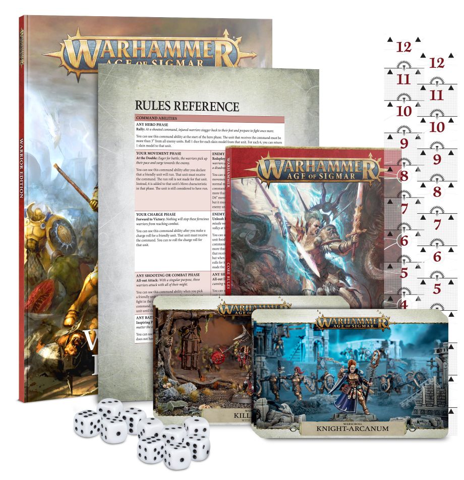 Warhammer Age of Sigmar Warrior Starter Set MK89WIYEWX |52938|