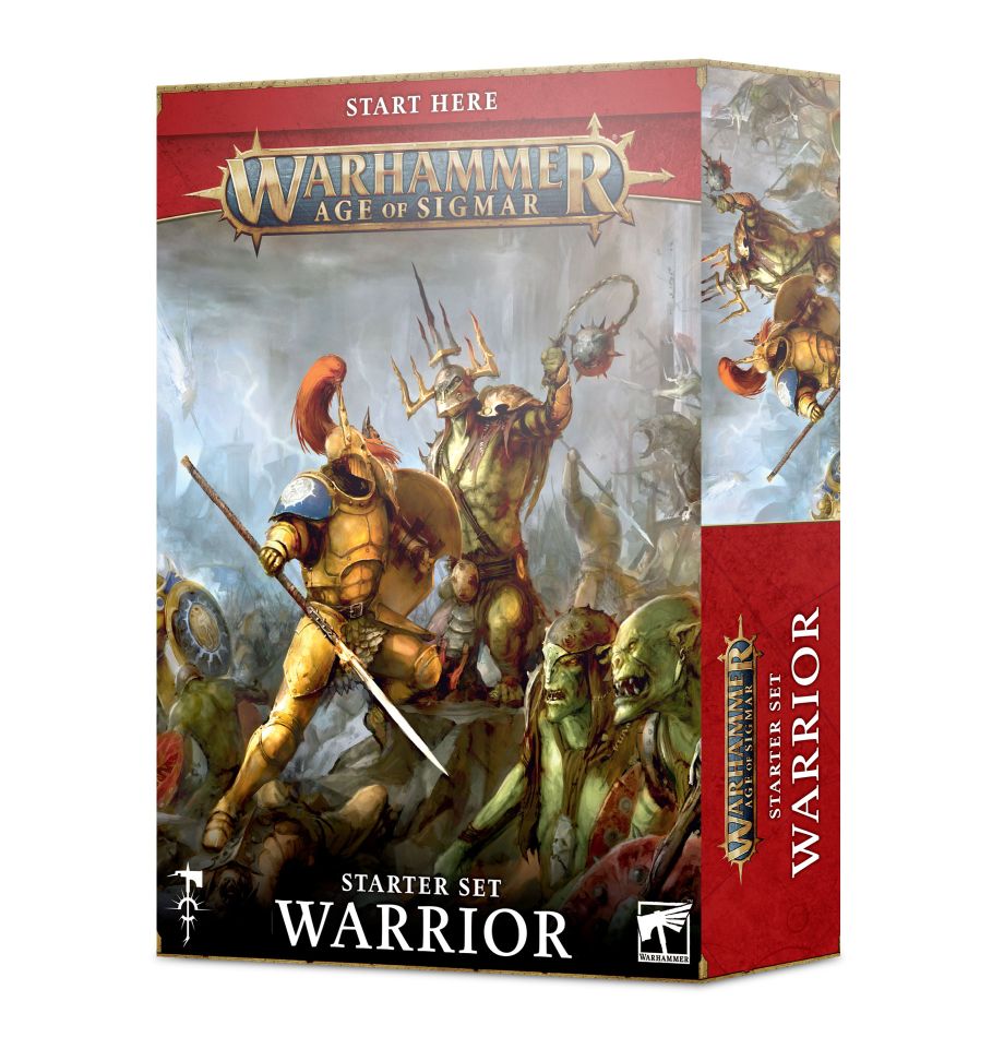 Warhammer Age of Sigmar Warrior Starter Set MK89WIYEWX |52949|