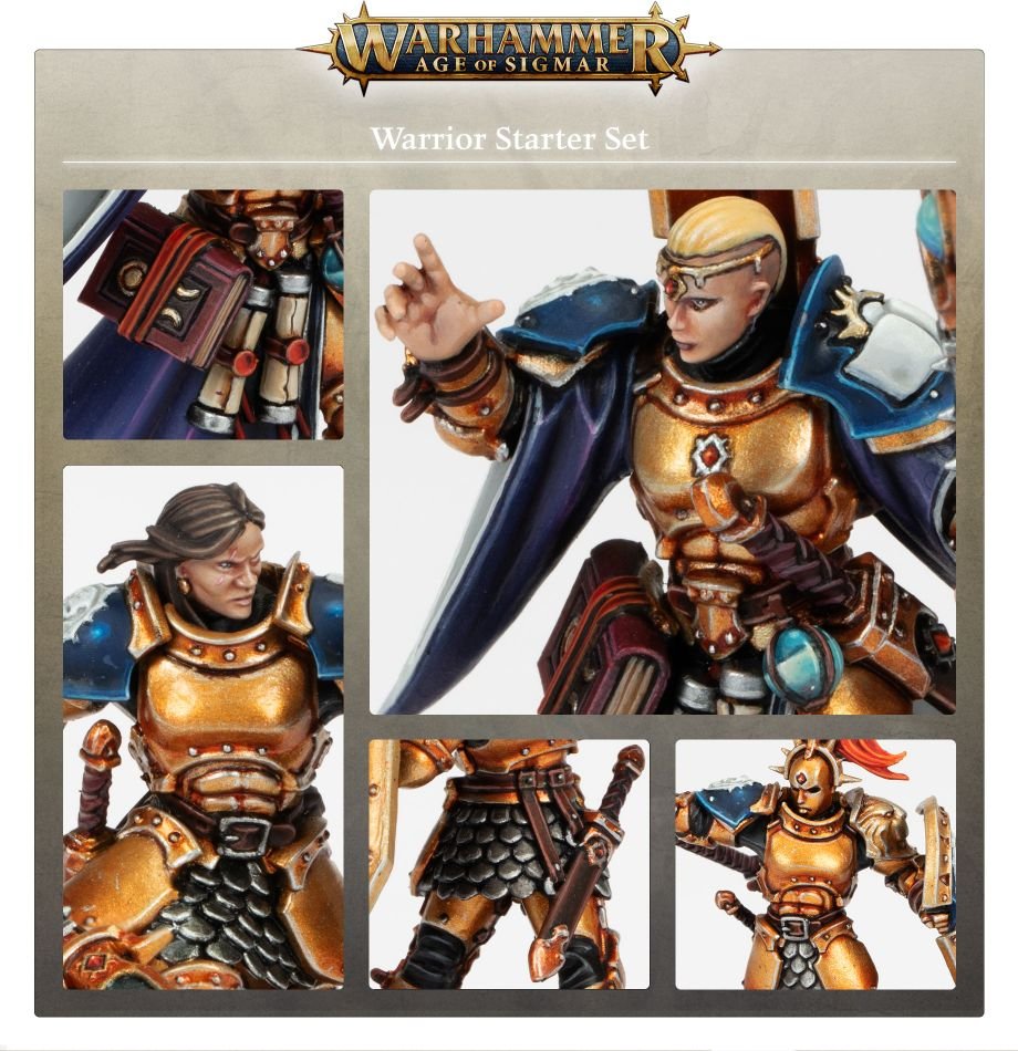 Warhammer Age of Sigmar Warrior Starter Set MK89WIYEWX |52936|