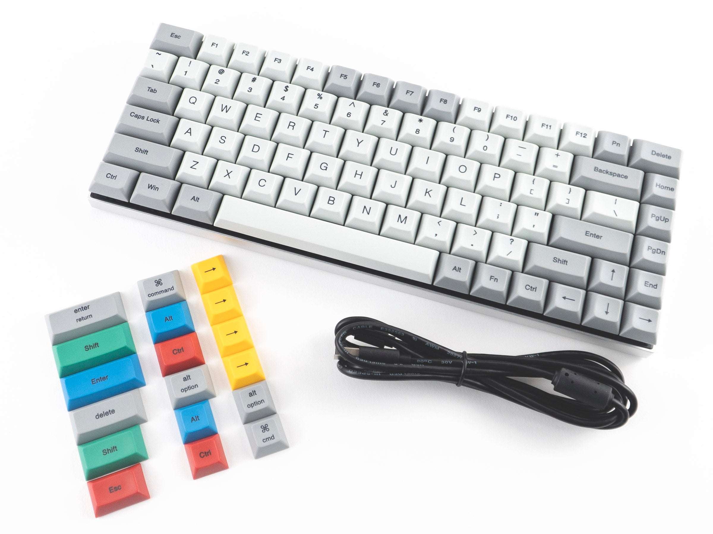 Vortex New Race 3 Type C 75% Dye Sub PBT Aluminum Mechanical Keyboard