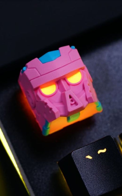 Project Gunship Key Keyboard Hot Keys Project HKP Trooper Pink Artisan Keycap