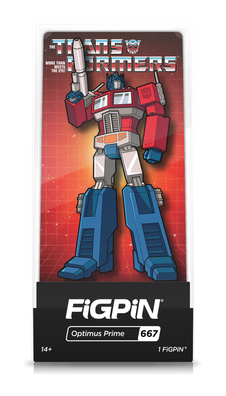 FiGPiN Optimus Prime (667) Collectable Enamel Pin MKU8O5GESO |28286|