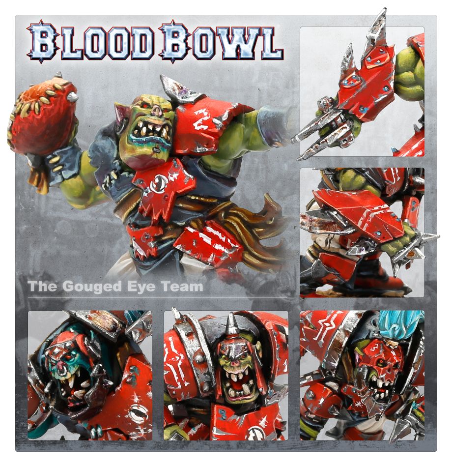 Blood Bowl Orc Team MKMQDI4E5K |54971|