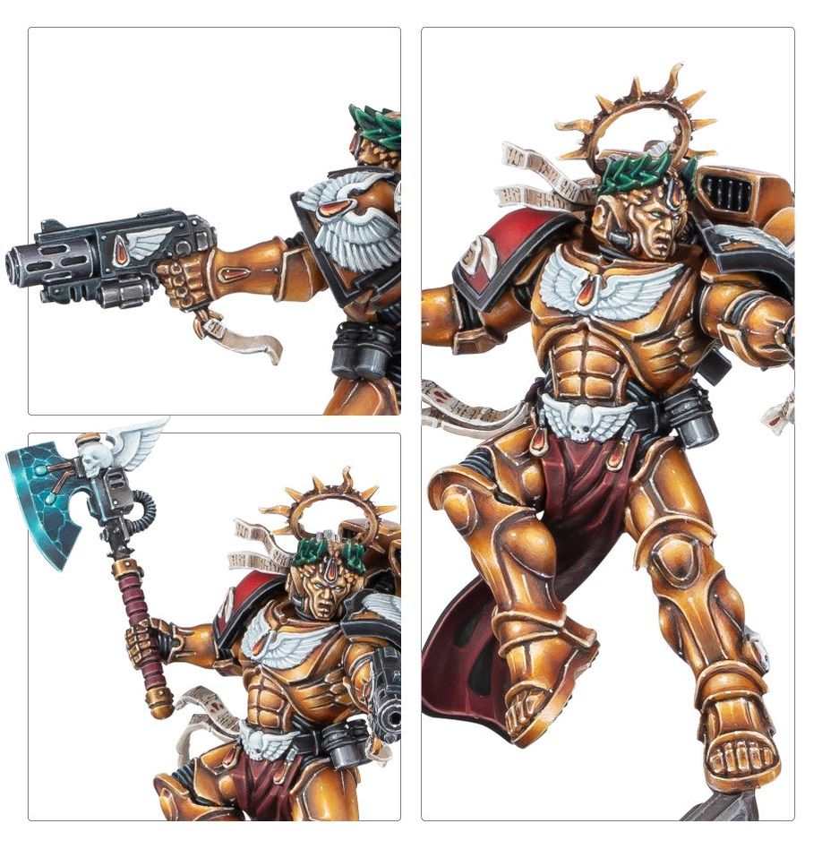 Warhammer 40000 Blood Angels Commander Dante MKE0D3CV5L |68499|