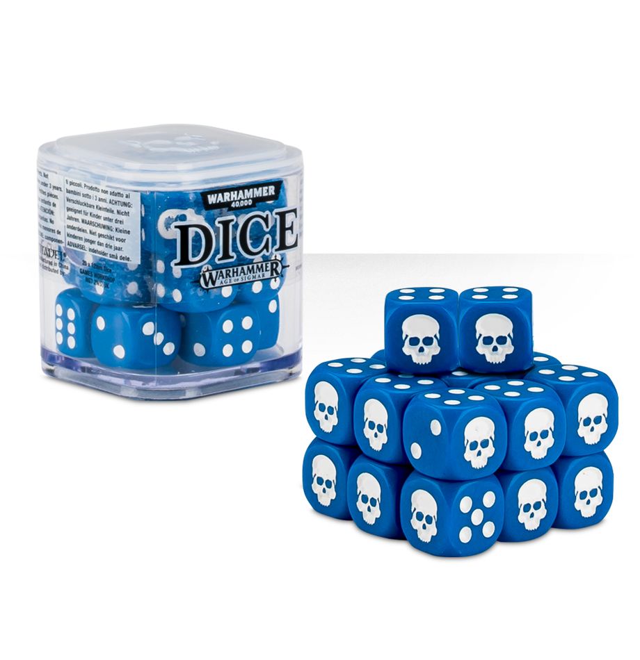 Dice Cube - Blue MKF36UJPSK |0|